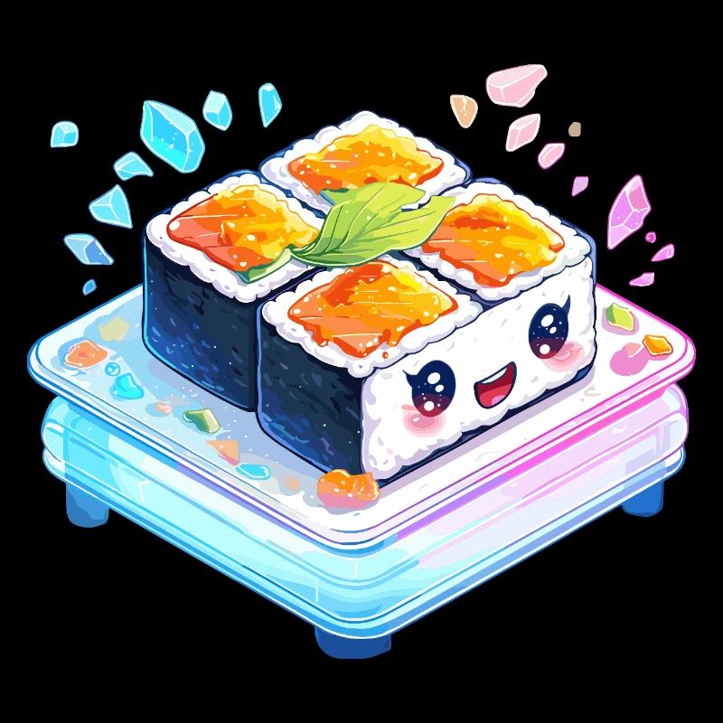 Kawaii Sushi Quartet sur Bento Box