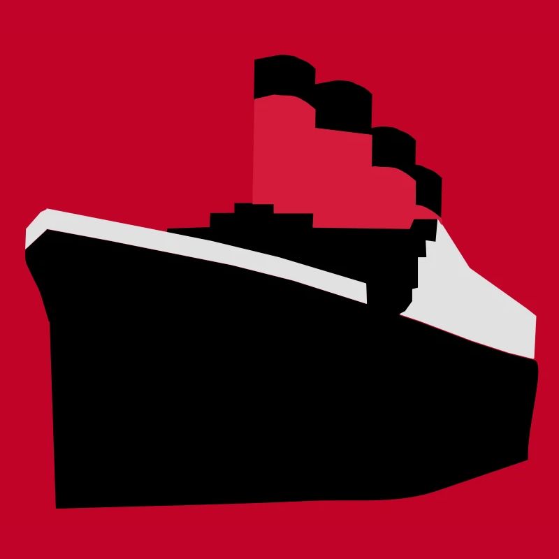 Ocean liner vector