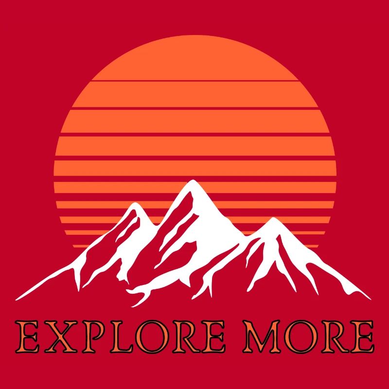 Explorez plus de montagnes tshirt