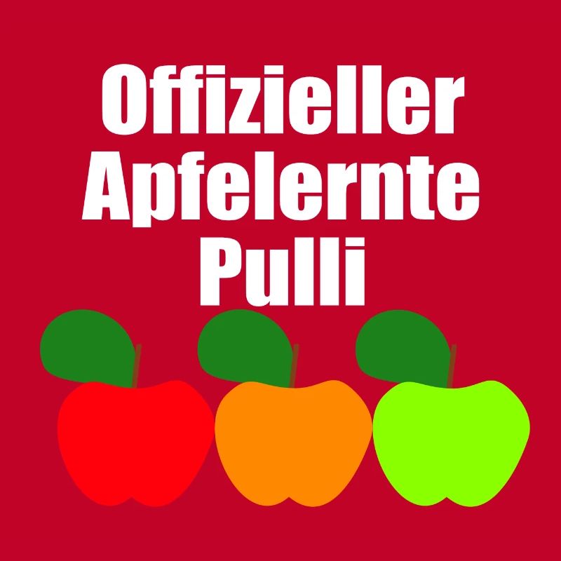 offizieller Apfelernte Pulli