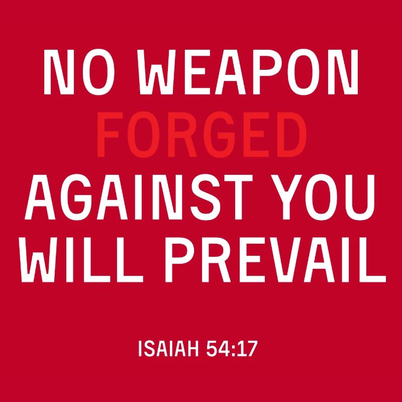 Bible Scripture Isaiah 54:17