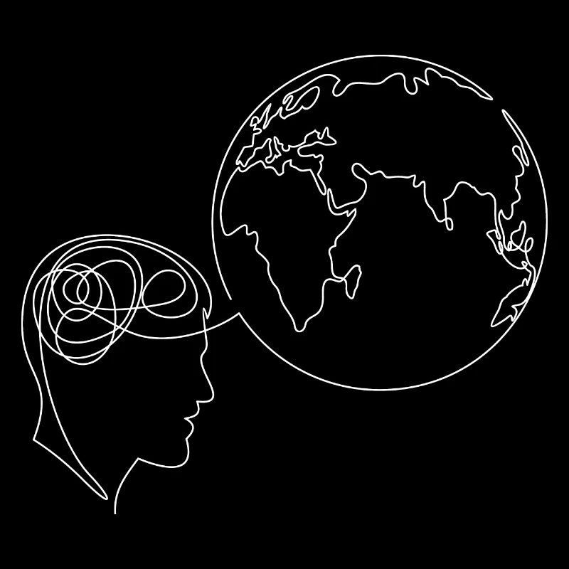 Globalization Thinking Brain