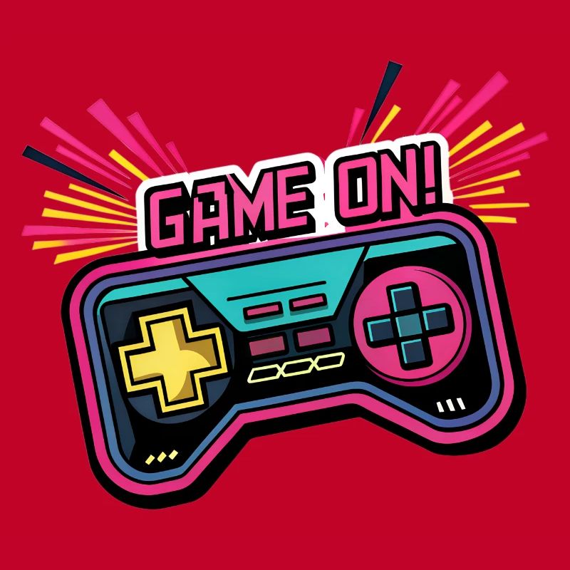 GAME ON. GAME CONTROLLER. GAME PAD