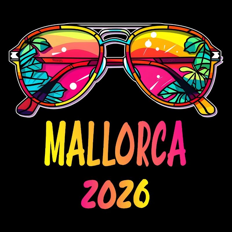 Lunettes de soleil néon de Majorque 2026