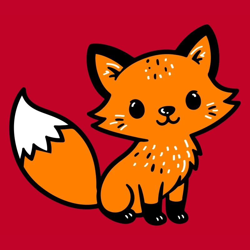 Fuchs Niedlich Comic