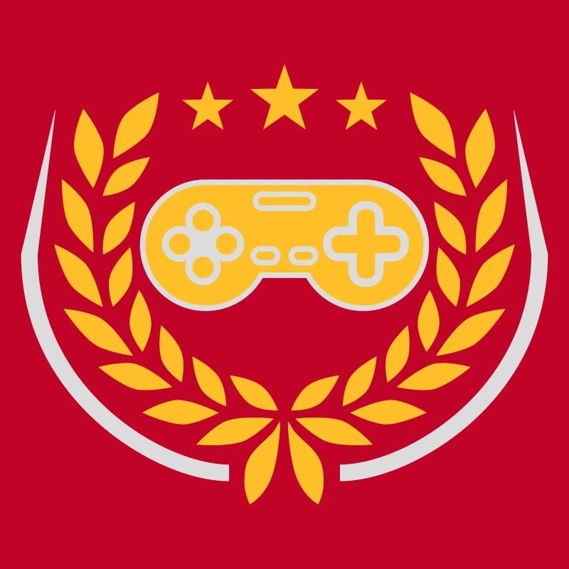 Laurel Wreath Retro Gamer Controller