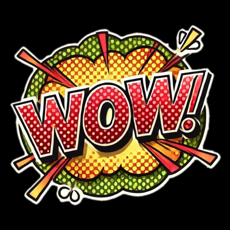 Pop Art Explosion Wow Design