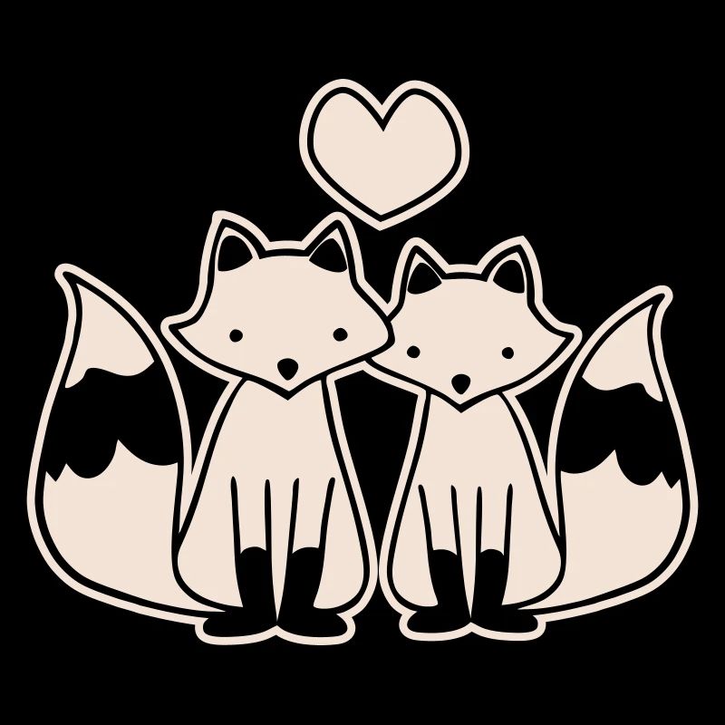 Renards amoureux