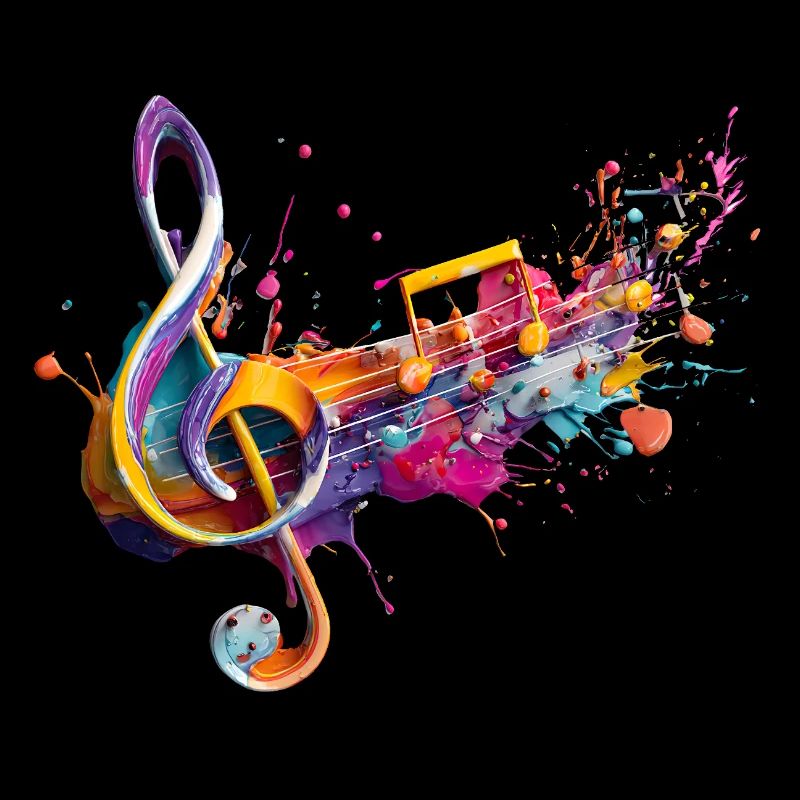 Musique couleur : notation colorée