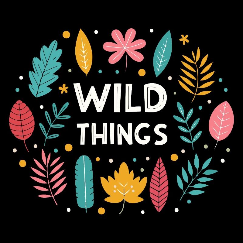 Wild Things Floral Pattern