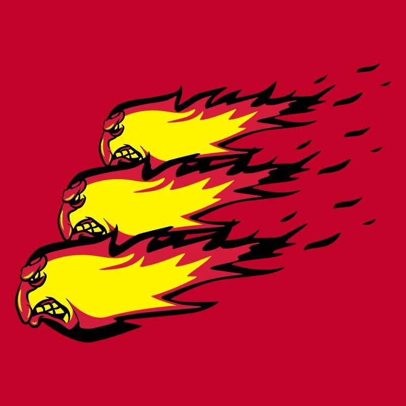 Fire flame fireball formation agro