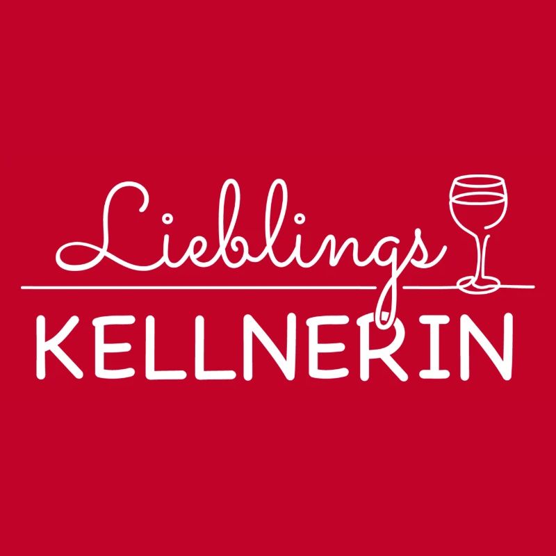 Lieblingskellnerin Kellnerin Serviererin Spruch