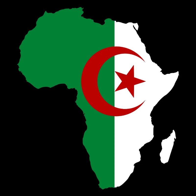 Algerien_Flagge_Afrika