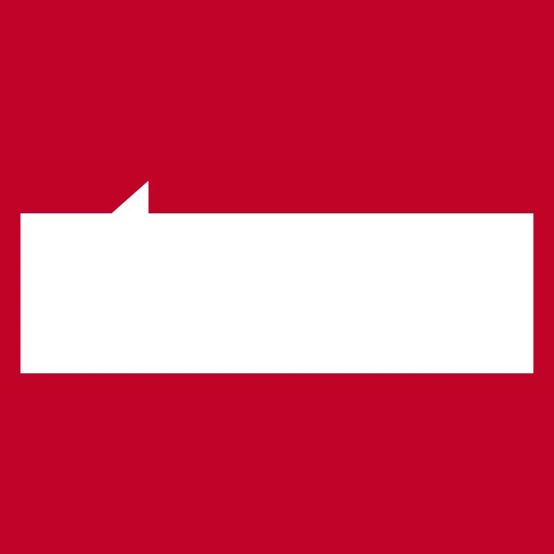 Speech bubble rectangle