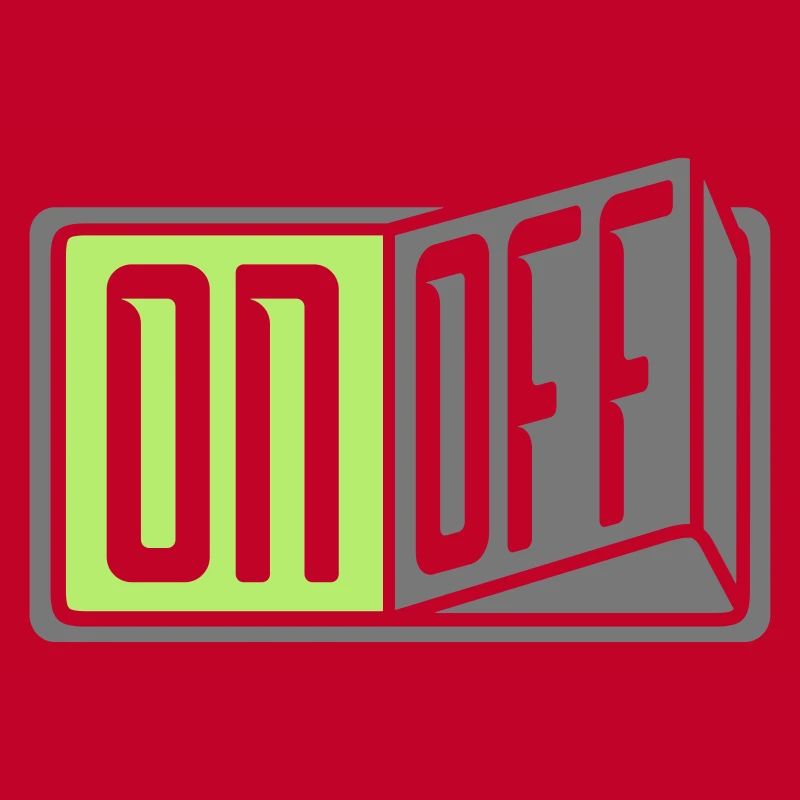 switch on off switch button off