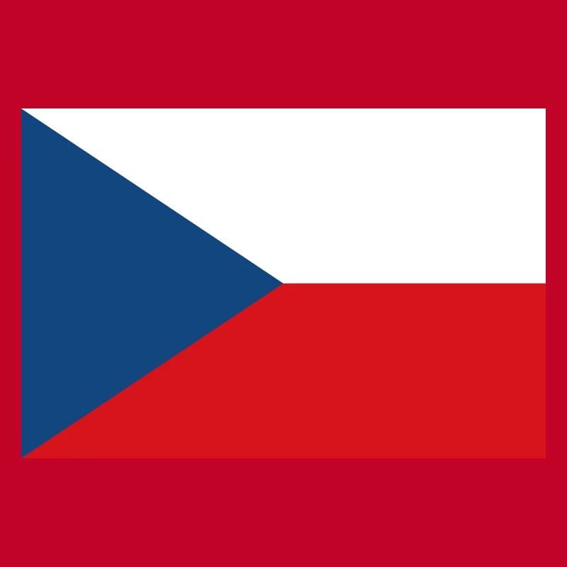 Tchéquie drapeau tchèque drapeau