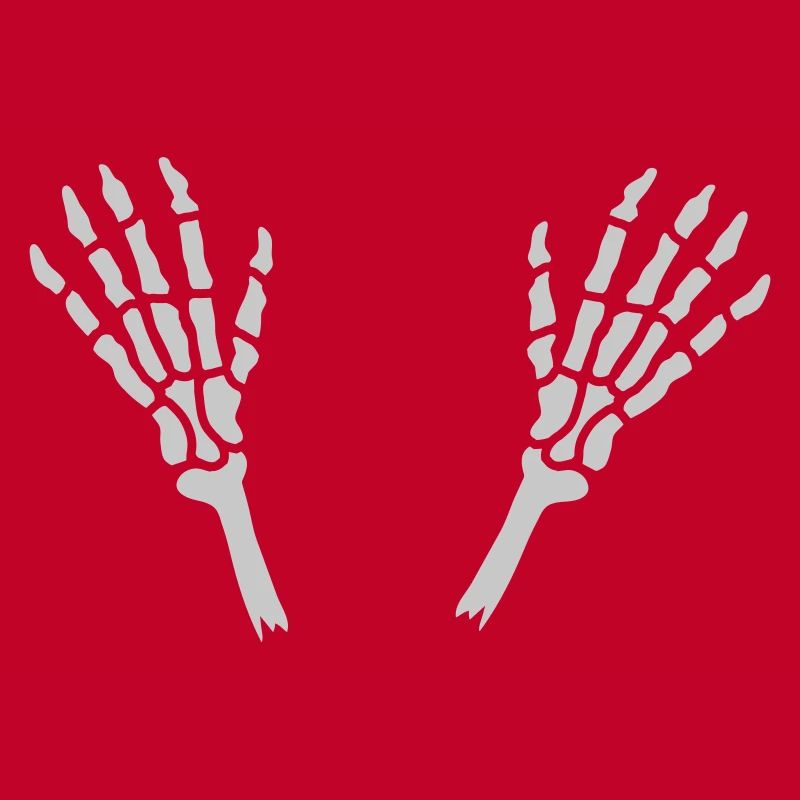 Severed Skeleton Hands Bones