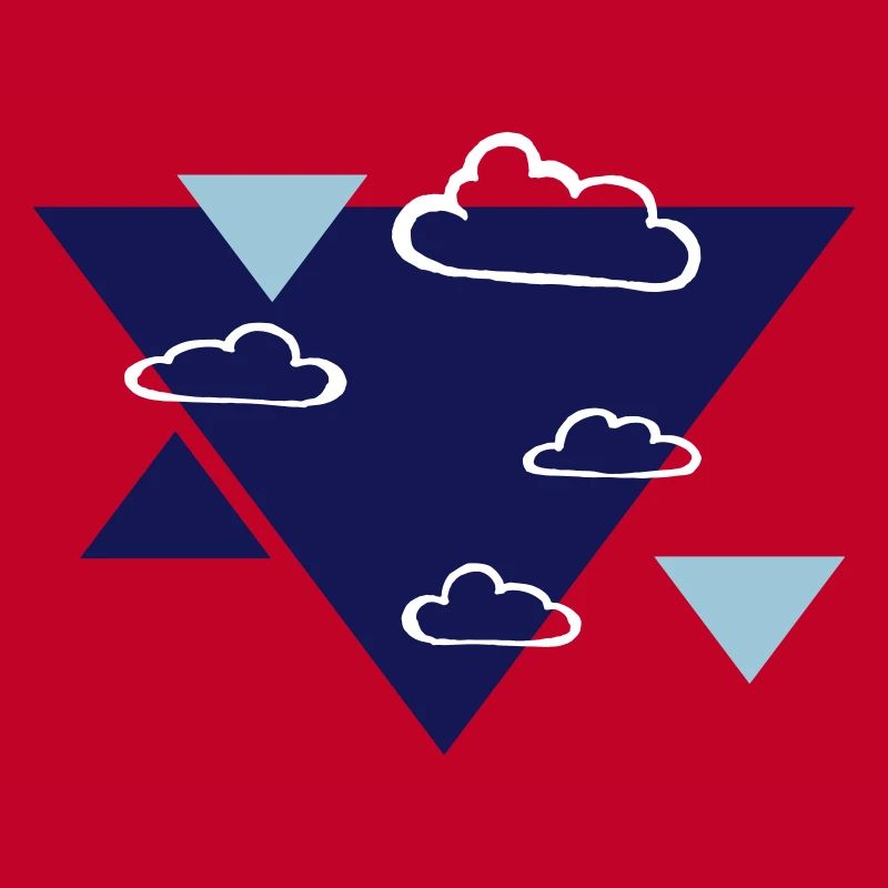 Clouds - printing inks freely selectable
