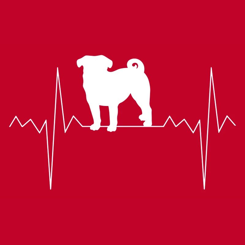 Herzschlag Herzfrequenz Mops