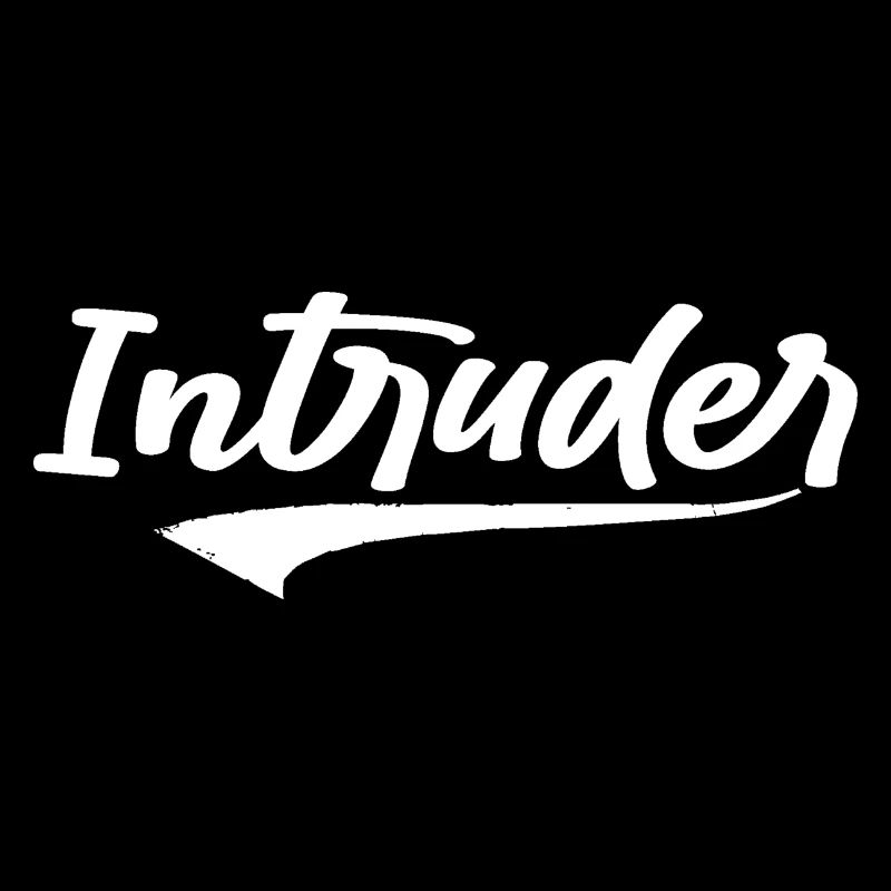 intruder hacker eindringling clan sticker computer