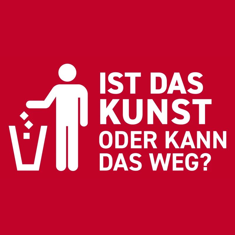 Ist das Kunst oder kann das weg? Schrott Satire