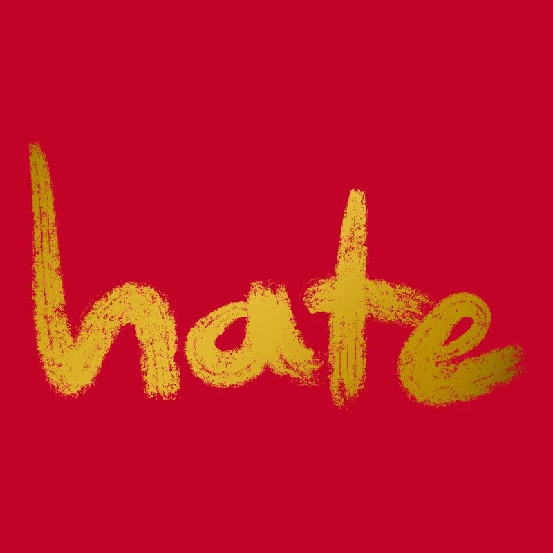 Hate Text Gold