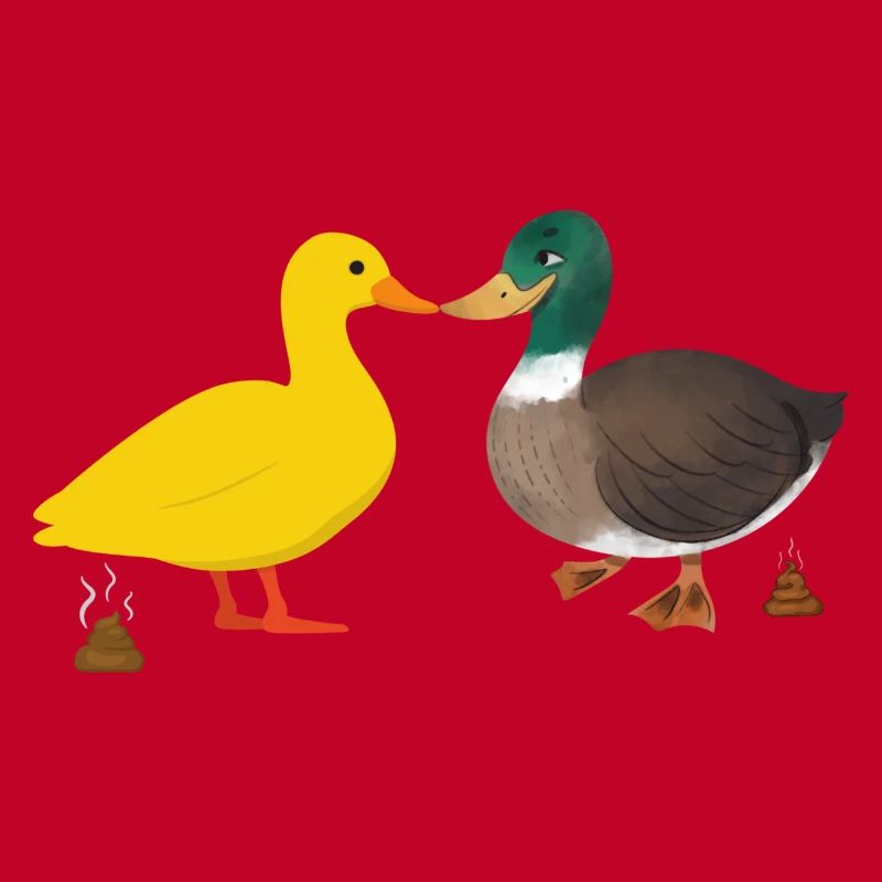 pooping ducks