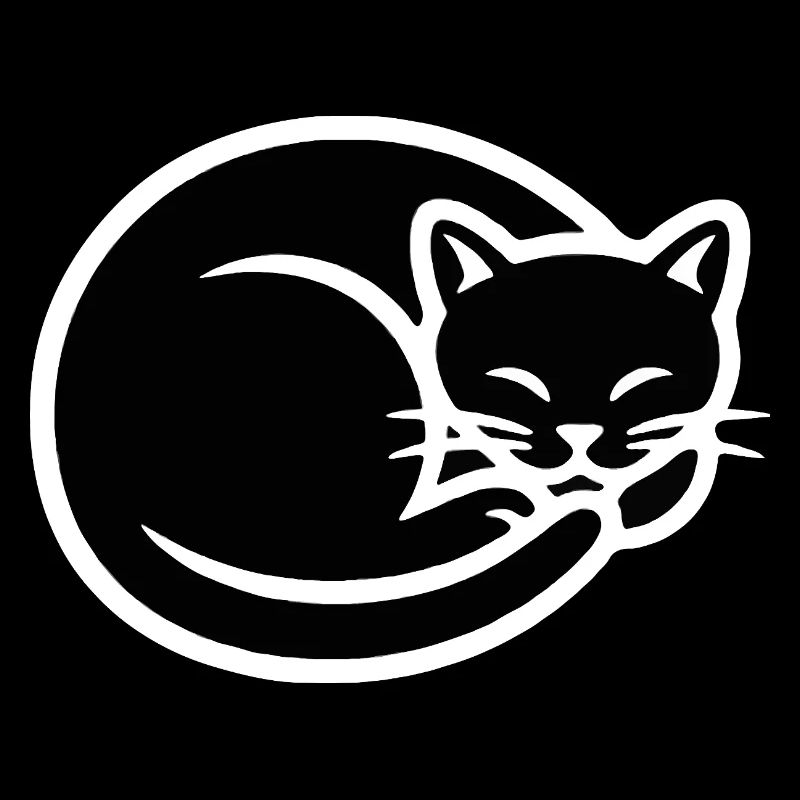 Silhouette de chat minimaliste