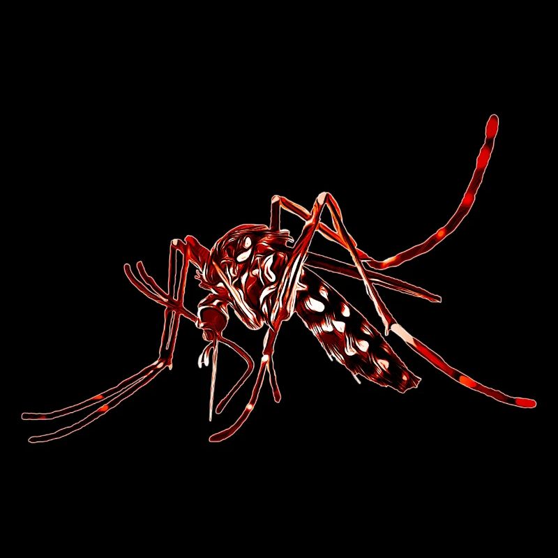 gxp tiger mosquito vector art