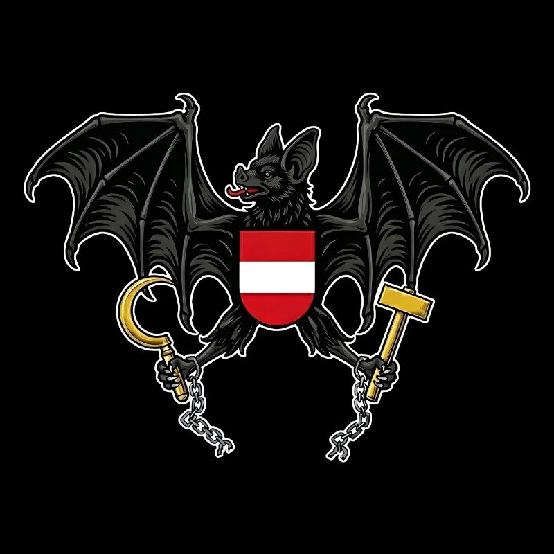 The Federal Bat - Noble Austrian Emblem