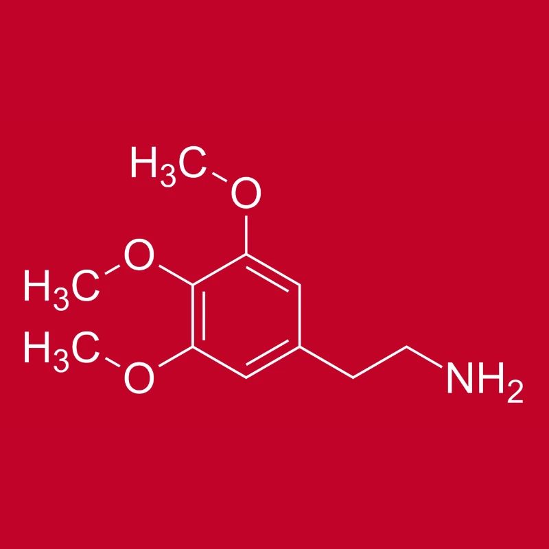 Mescaline mescaline structural formula