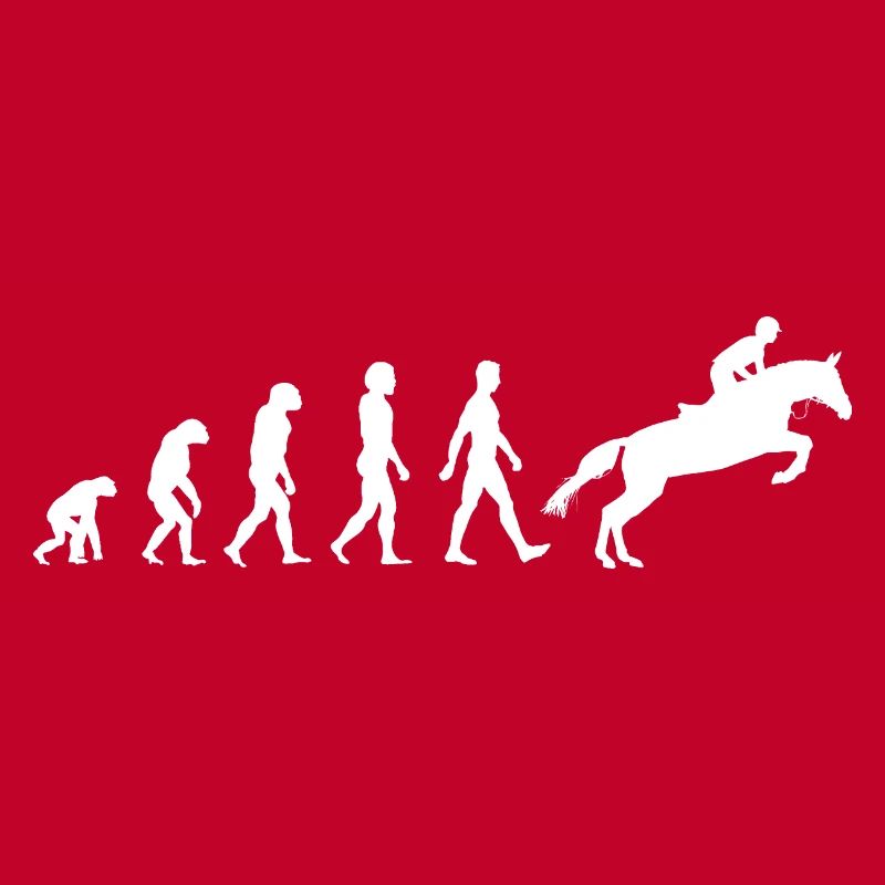 Pferd Reiter Springreiter Reiten Evolution