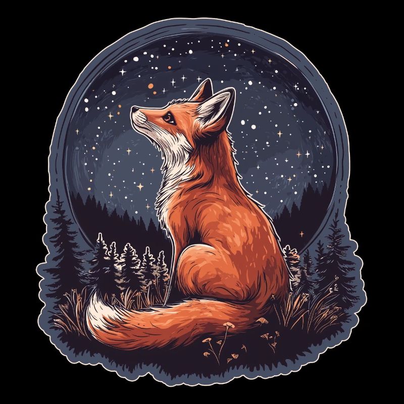 Fuchs und Sterne