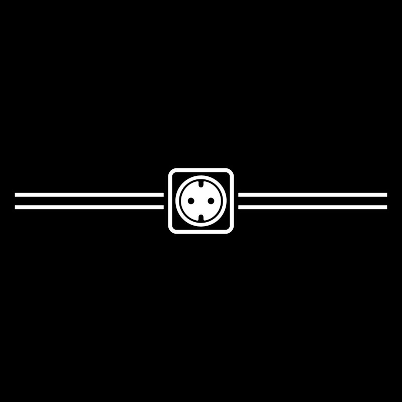 steckdose icon linie
