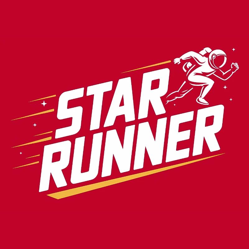 Star Runner - Logo de la course cool
