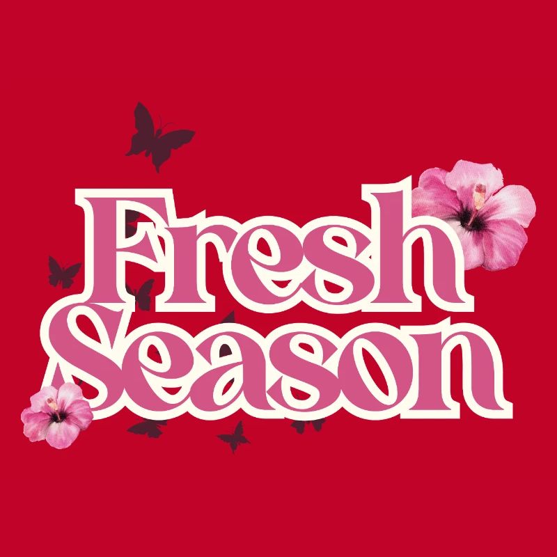 Fraîche Saison Floral Script