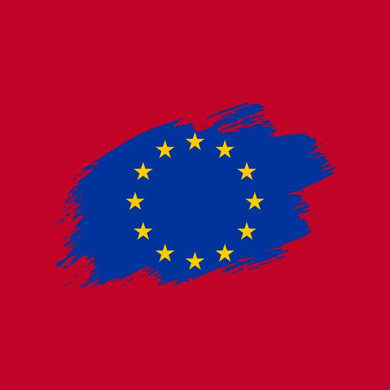 Drapeau du drapeau de l'Europe
