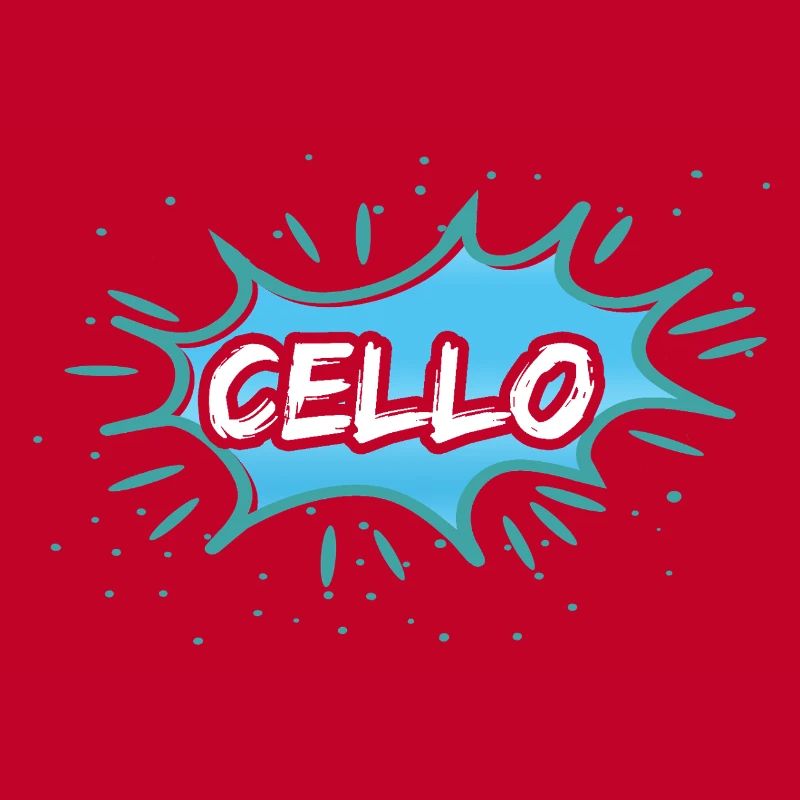 Geschenk Cello