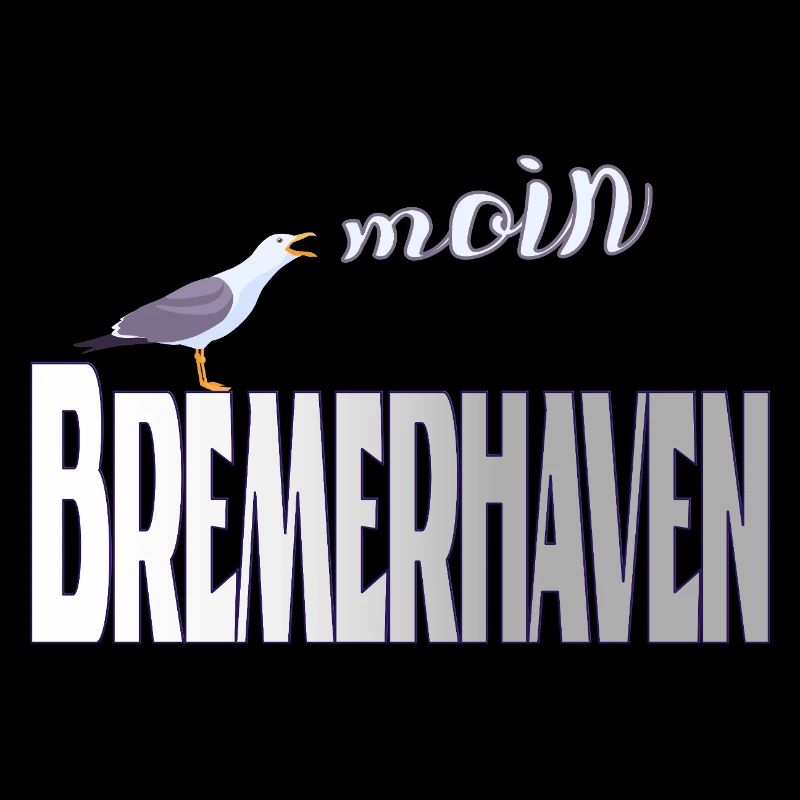Bremerhaven Möwe & Moin Design