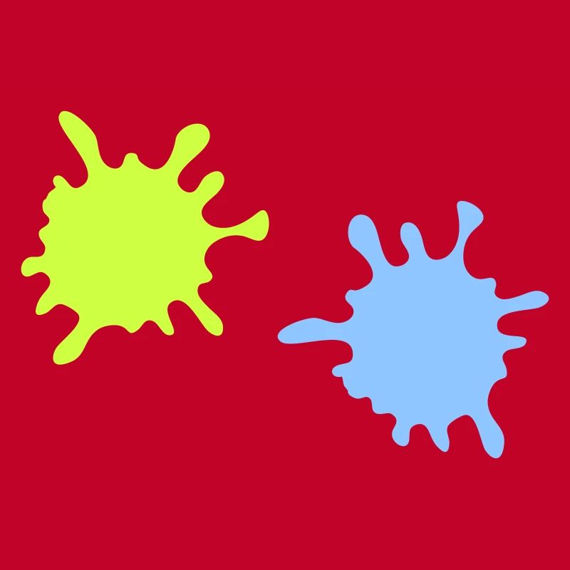 Neon Splash Splatter