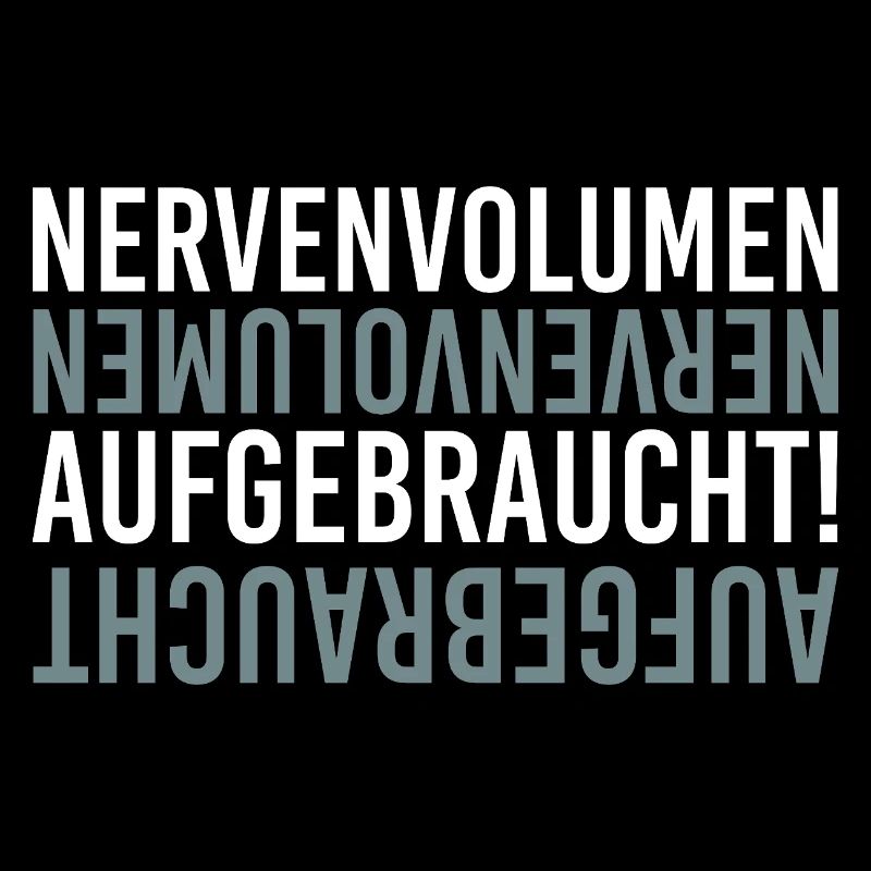 Nerve volume used up