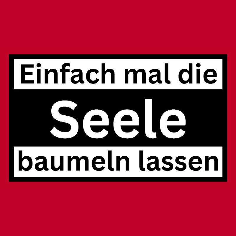 Einfach_mal_die_Selle_baumeln