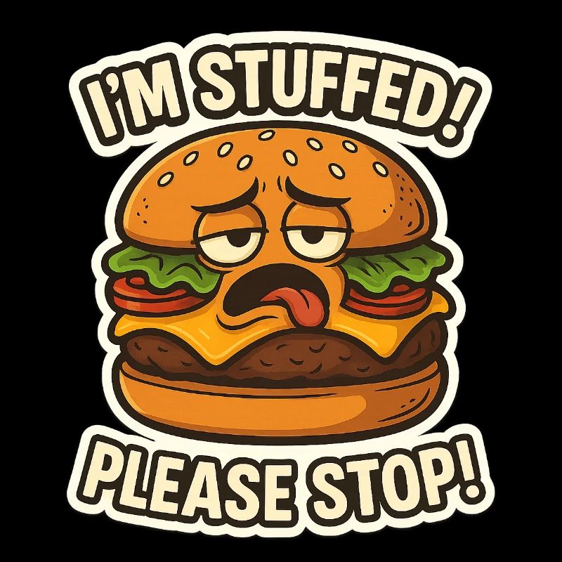 Ich bin gefüllter Hamburger