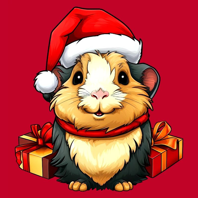 Cochons d'Inde de Noël