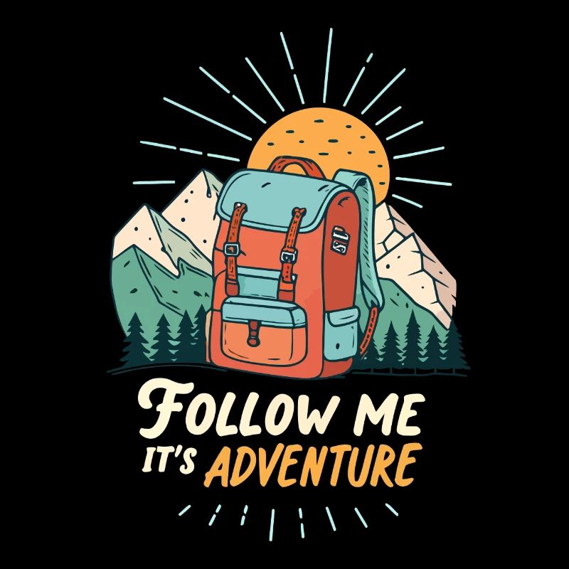 Mountain adventure backpack