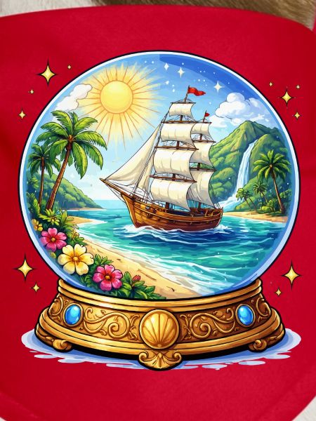 Ship's dream spherical image