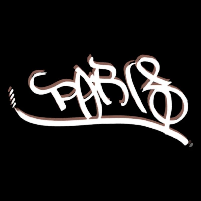 Design parisien de style graffiti