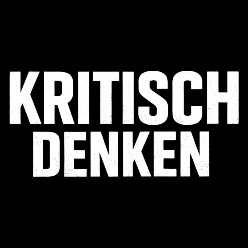 Critical thinking – clear statement look