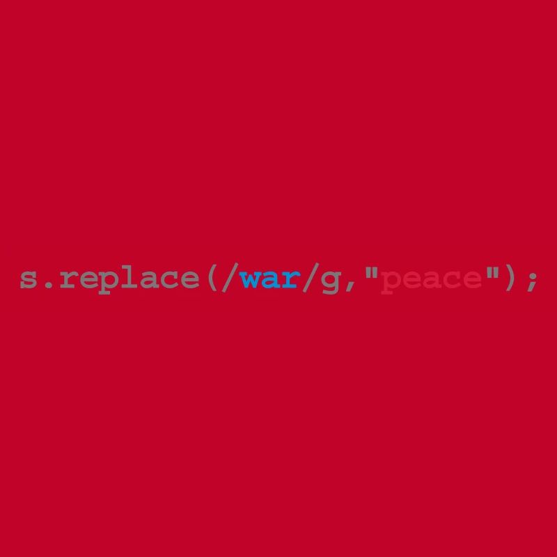 replace war with peace