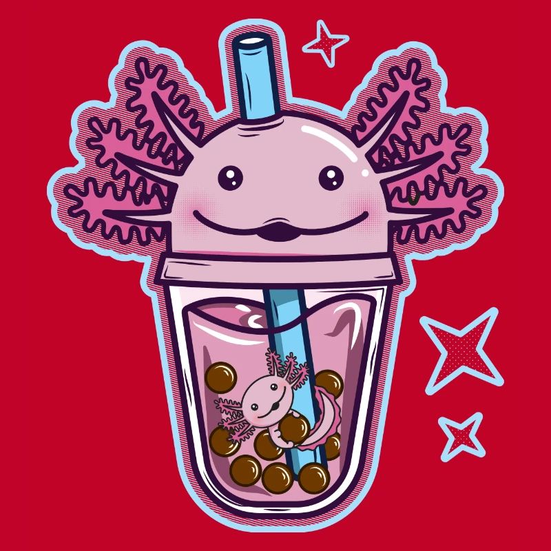 Axolotl Bubble Tee